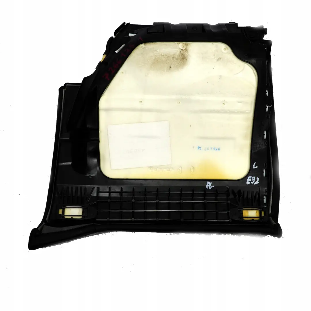 BMW 3 er E92 Coupe Bezug Sitz Leder Hinten Links Dakota Schwarz - SKU 7266125-1 - Teilenummer 7266125