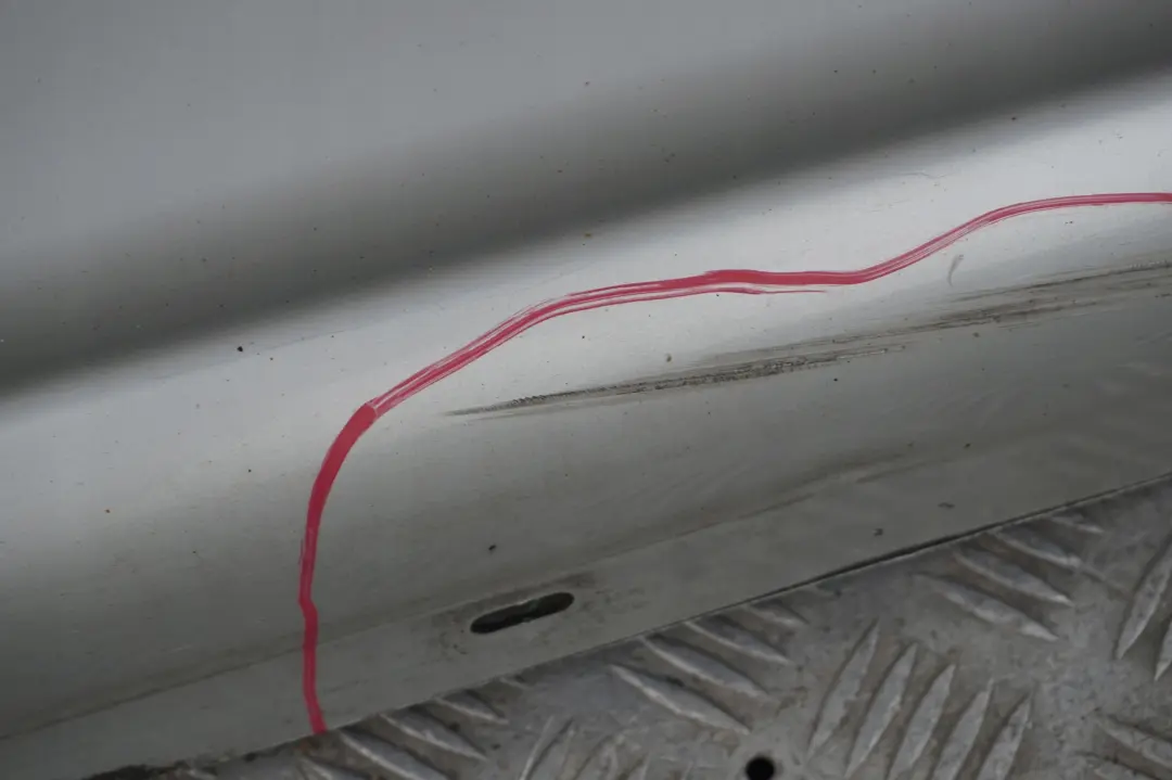  BMW3 E87 Listello Portiera Apertura Gonna SX Argento-Titanio Sliber - SKU 0032949-TS23 - Numero di parte 0032949