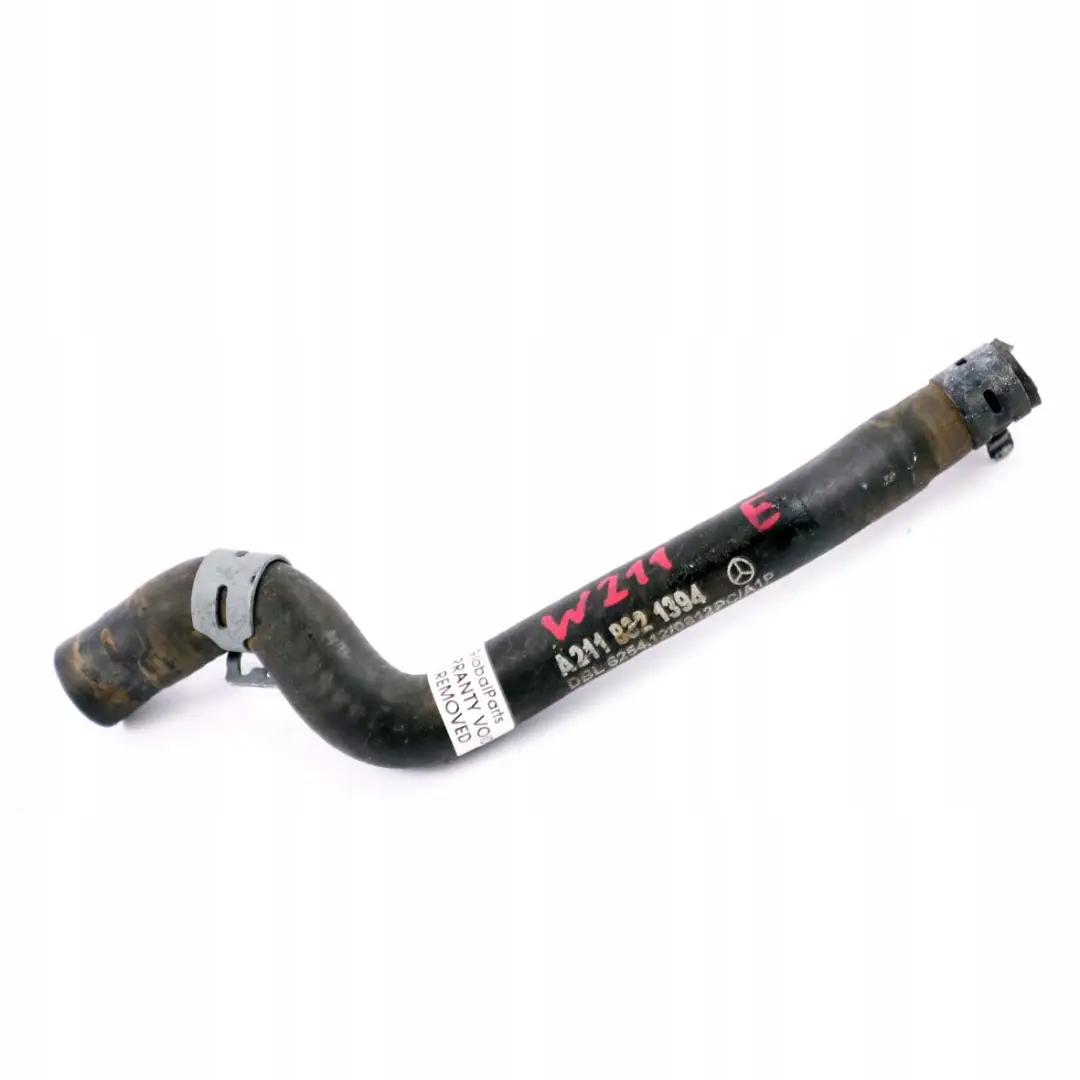  Mercedes-Benz E-Klasse W211 Wascher Schlauch Rohr - SKU A2118321394 - Teilenummer A2118321394