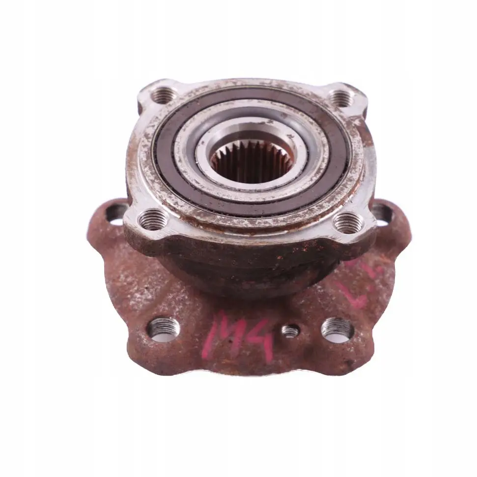 Bearing Flange Hub to BMW F87 M2 F80 M3 F82 F83 M4 Rear Wheel with Part number 2283220 BMW F87 M2 F80 M3 F82 F83 M4 Rear Wheel Bearing Flange Hub - SKU 2283220 - Part number 2283220