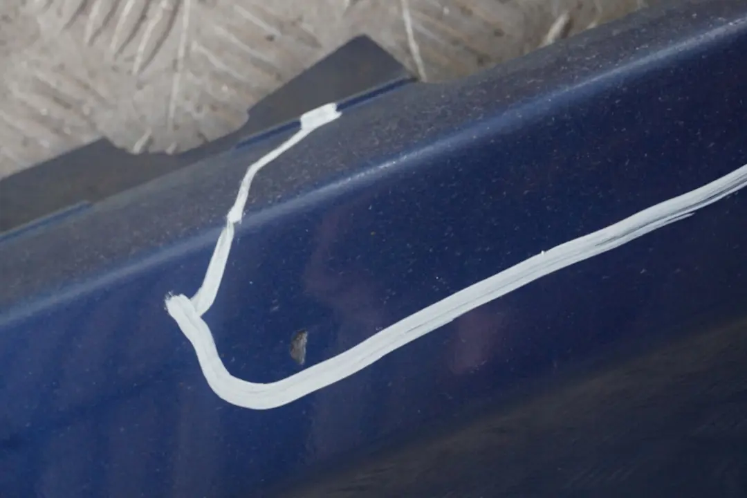 BMW 1 er 5 E81 E82 E88 Schwellerleiste Blende Schweller links Montegoblau Blau - SKU 0036143-MTB5 - Teilenummer 0036143