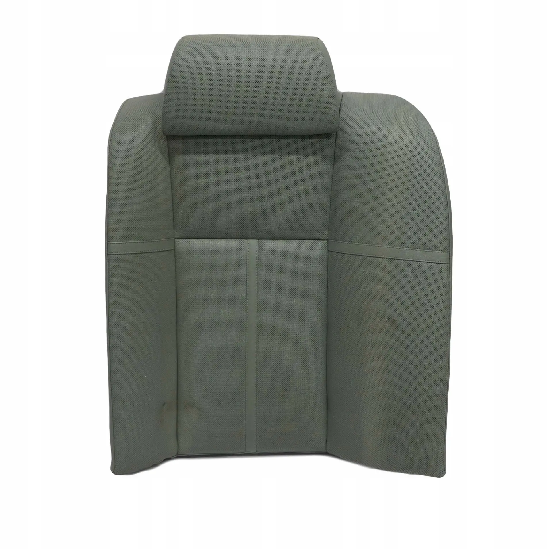 BMW 7 E65 E66 Rear Seat Left N/S Backrest Cover Climate Leather Nasca Green