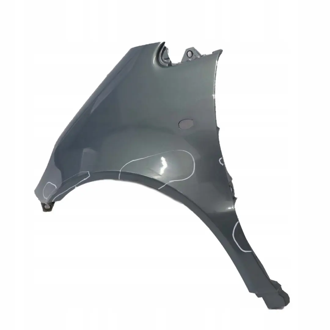  Mercedes-Benz A W168 Front Left N/S Side Panel Wing Fender Cumulus Grey - 757 - SKU A1688800718-CUG - Part number A1688800718