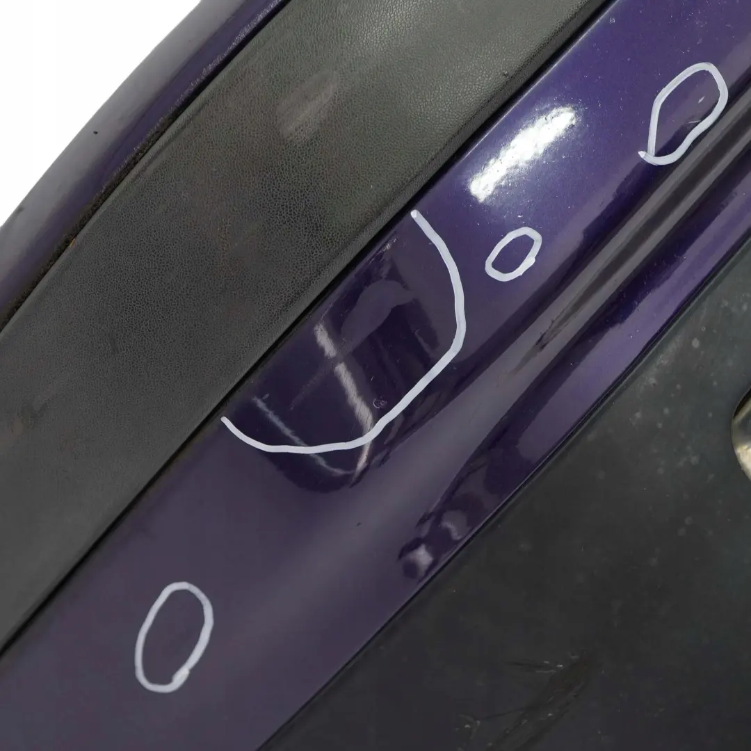 BMW 3 Series E36 Front Bumper Trim Panel Montreal Blue Metallic - 297 - SKU 9070106-MRB - Part number 9070106