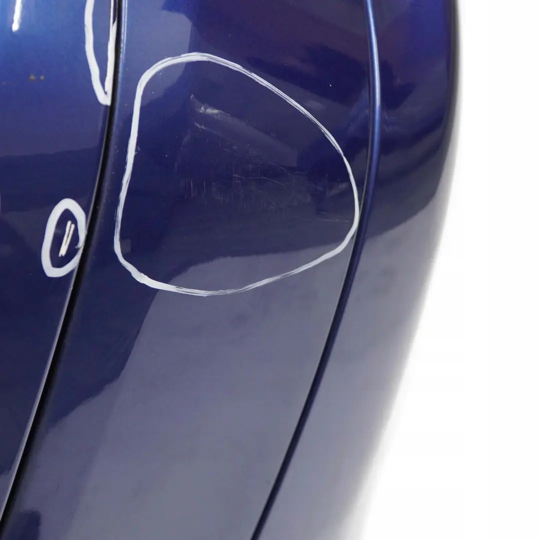 Mercedes-Benz C W203 Rear Bumper Trim Panel Jaspisblau Blue Metallic - 345 to with Part number A2038851625 Mercedes-Benz C W203 Rear Bumper Trim Panel Jaspisblau Blue Metallic - 345 - SKU A2038850825-JAS - Part number A2038851625