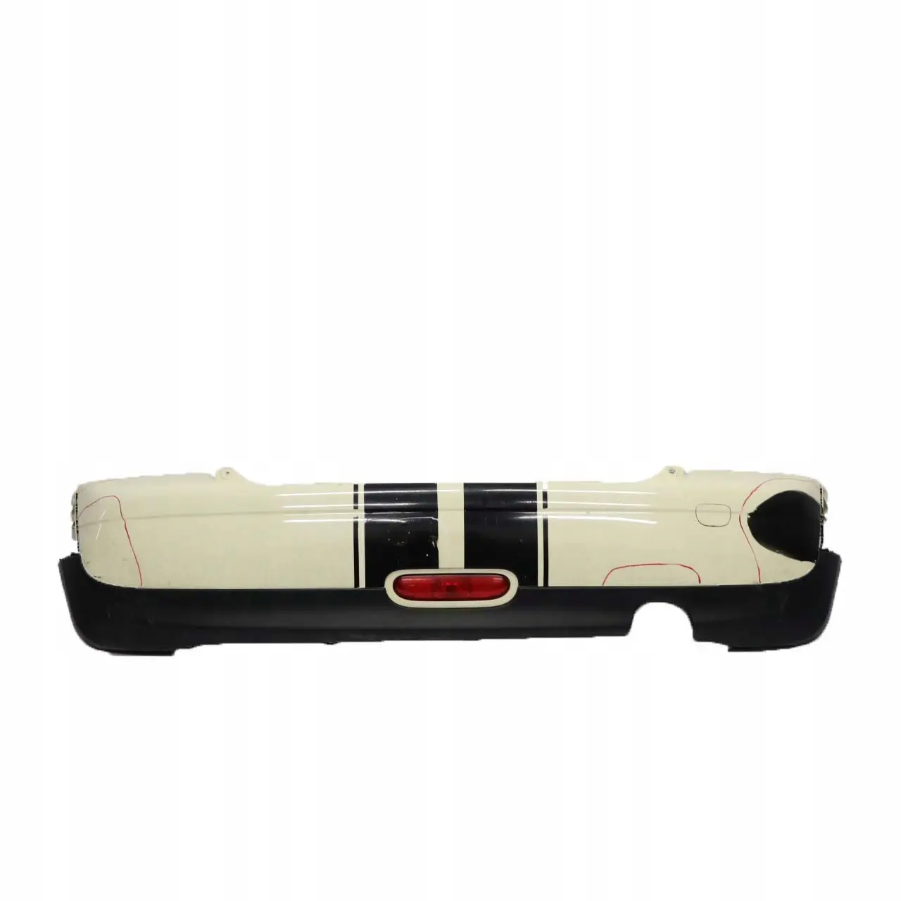 Mini Cooper R56 R57 Choc-Receveur Arriere Pepper Blanc - 850