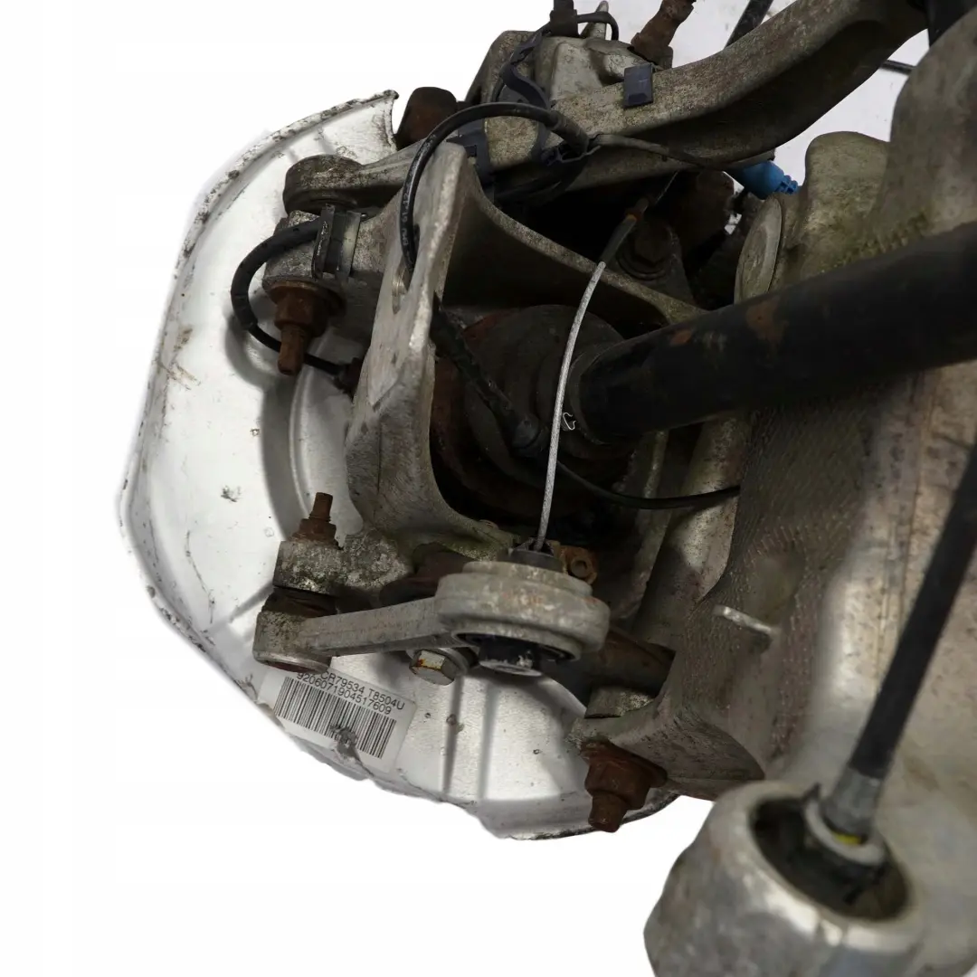 BMW 5 E61 520d M47N2 Eje Salida Trasero Derecho Suspensión Pierna Rueda Portador - SKU 6770924-9 - Número de pieza 6770924
