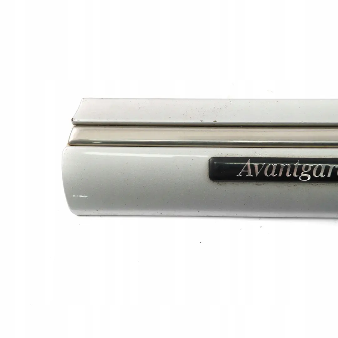 Mercedes-Benz E W210 Front Right Fender Trim Molding Strip Brilliant Silver 744 to with Part number A2106900282 Mercedes-Benz E W210 Front Right Fender Trim Molding Strip Brilliant Silver 744 - SKU A2106900282-BRS - Part number A2106900282