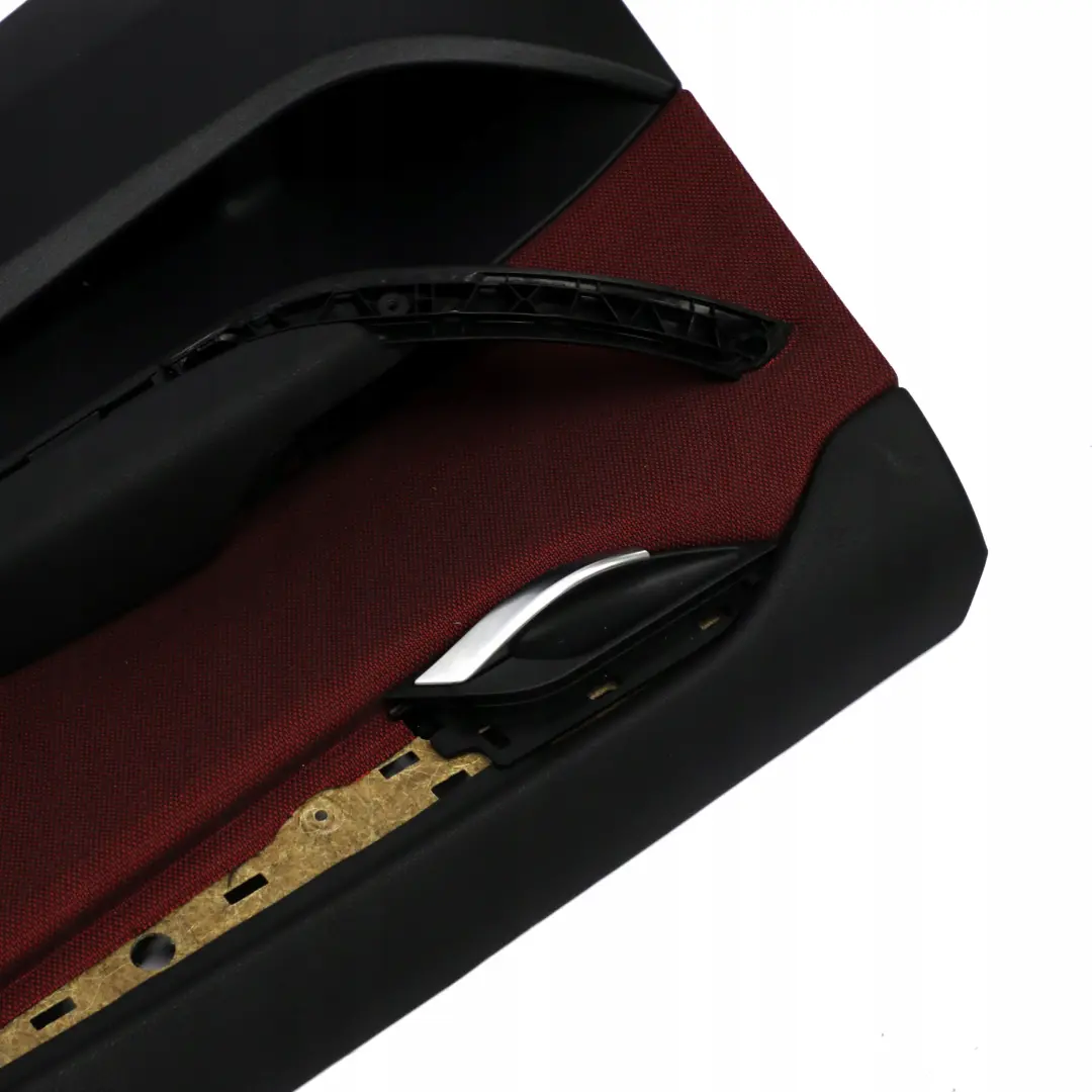 BMW X1 E84 Rear Right Door Card Lining Trim Fabric Cloth Vermilion Red - SKU 7327244 - Número de pieza 7327244