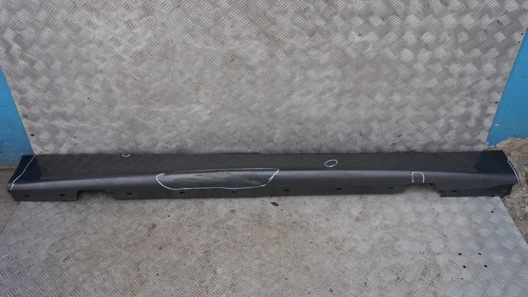 BMW 1 er E87 Schwellerleiste Blende Schweller rechts Sparkling Graphite Metallic - SKU 0032948-SG16 - Teilenummer 32948