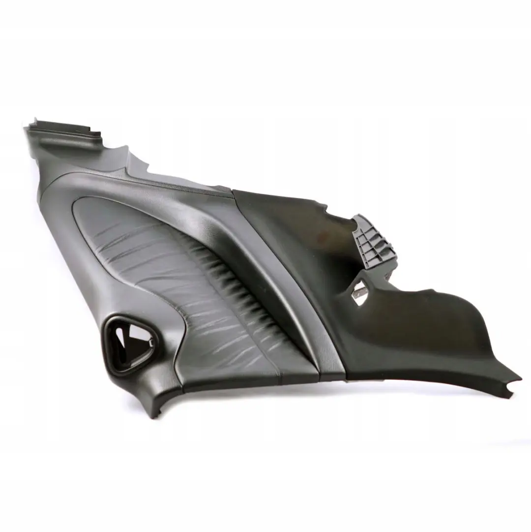 Mercedes Benz CLK C209 Rear Right O/S Lateral Trim Panel Leather Black - SKU A2096907225 - Part number A2096907225
