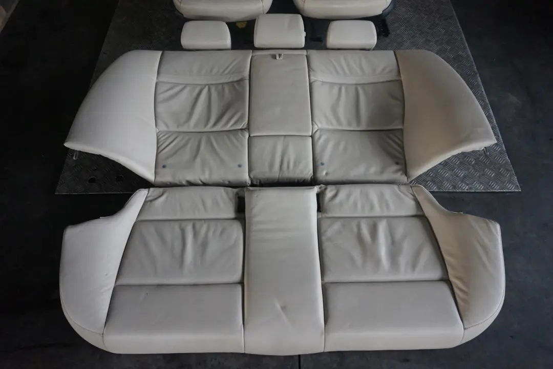 BMW 3 er LCI Sitzeheizung Oyster Leder Innensitze Sitze Ohne Türverkleidung - SKU E90 LCI Heated Seats Oyster Leather - Teilenummer E90