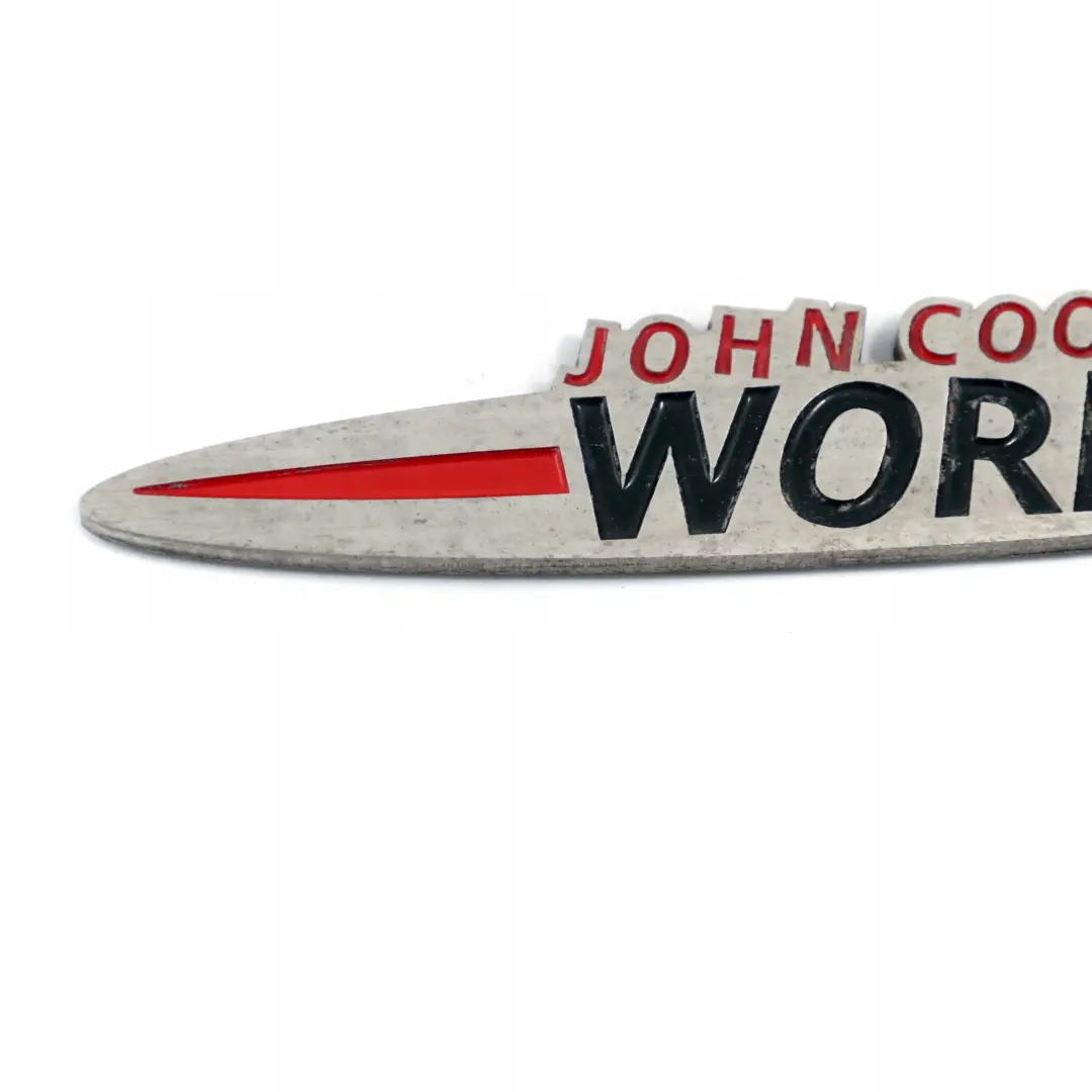 Mini Cooper S JCW John Cooper Works Emblem Logo Stamp Badge - SKU JCW-Emblem - Part number JCW Emblem