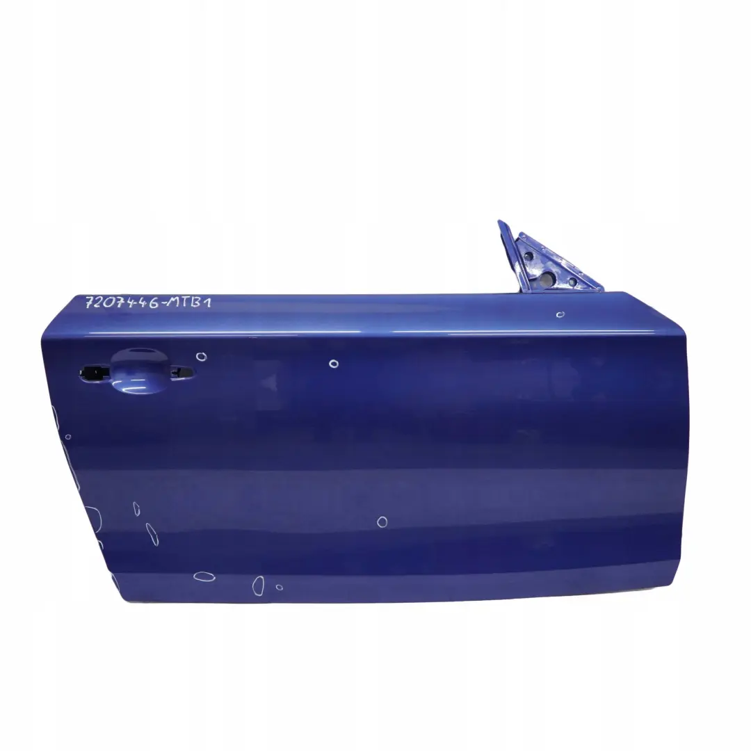drzwi prawe przednie Montegoblau do BMW E81 E82 o numerze 7207446 BMW E81 E82 drzwi prawe przednie Montegoblau - SKU 7207446-MTB1 - Numer Części 7207446