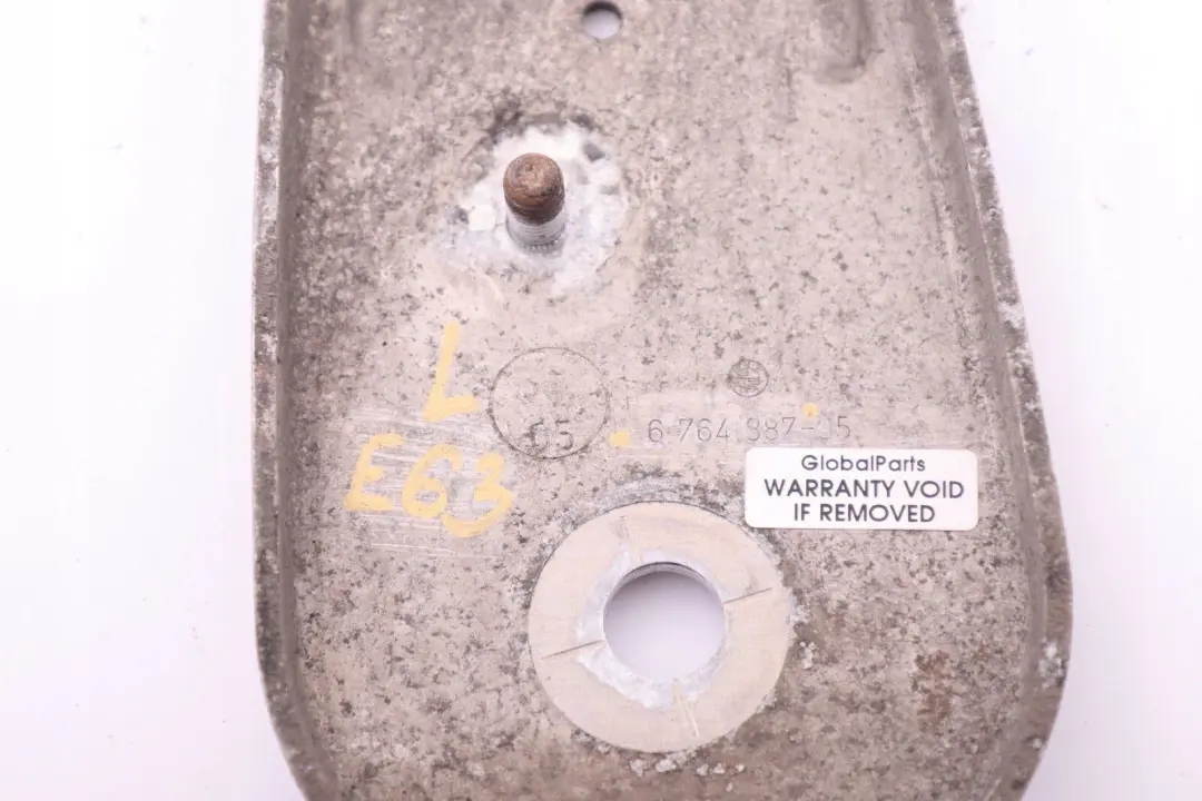 BMW E60 E61 E63 E64 Łącznik uchwyt belki lewy tył - SKU 6764887 - Numer Części 6764887