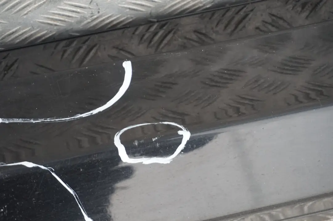 BMW E87 LCI Nakładka listwa próg prawy schwarz II - SKU 0036144-SCH12 - Numer Części 36144
