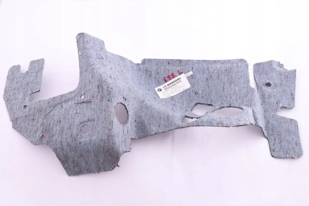Sound Insulation Trunk Left N/S to BMW 1 Series E88 Cabrio with Part number 6960413 BMW 1 Series E88 Cabrio Sound Insulation Trunk Left N/S - SKU 6960413 - Part number 6960413