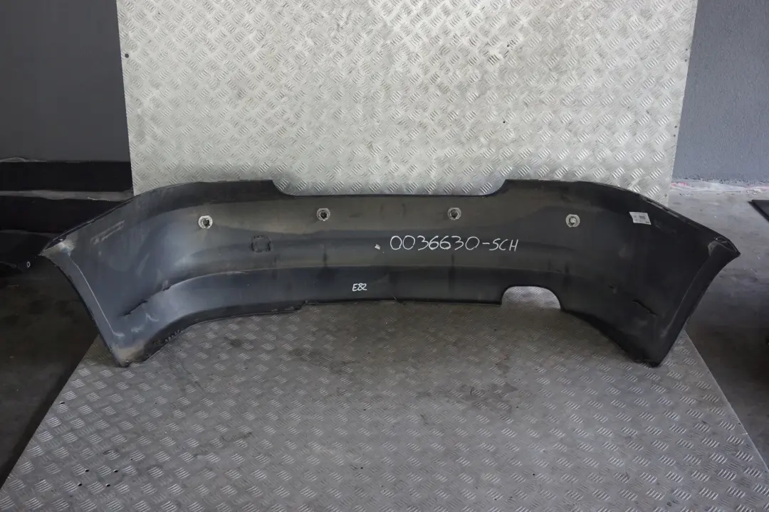 BMW 1 Series E82 E88 Trim Panel PDC Bumper Rear Black Schwarz 2 - 668 - SKU 0036630-SCH - Part number 0036630