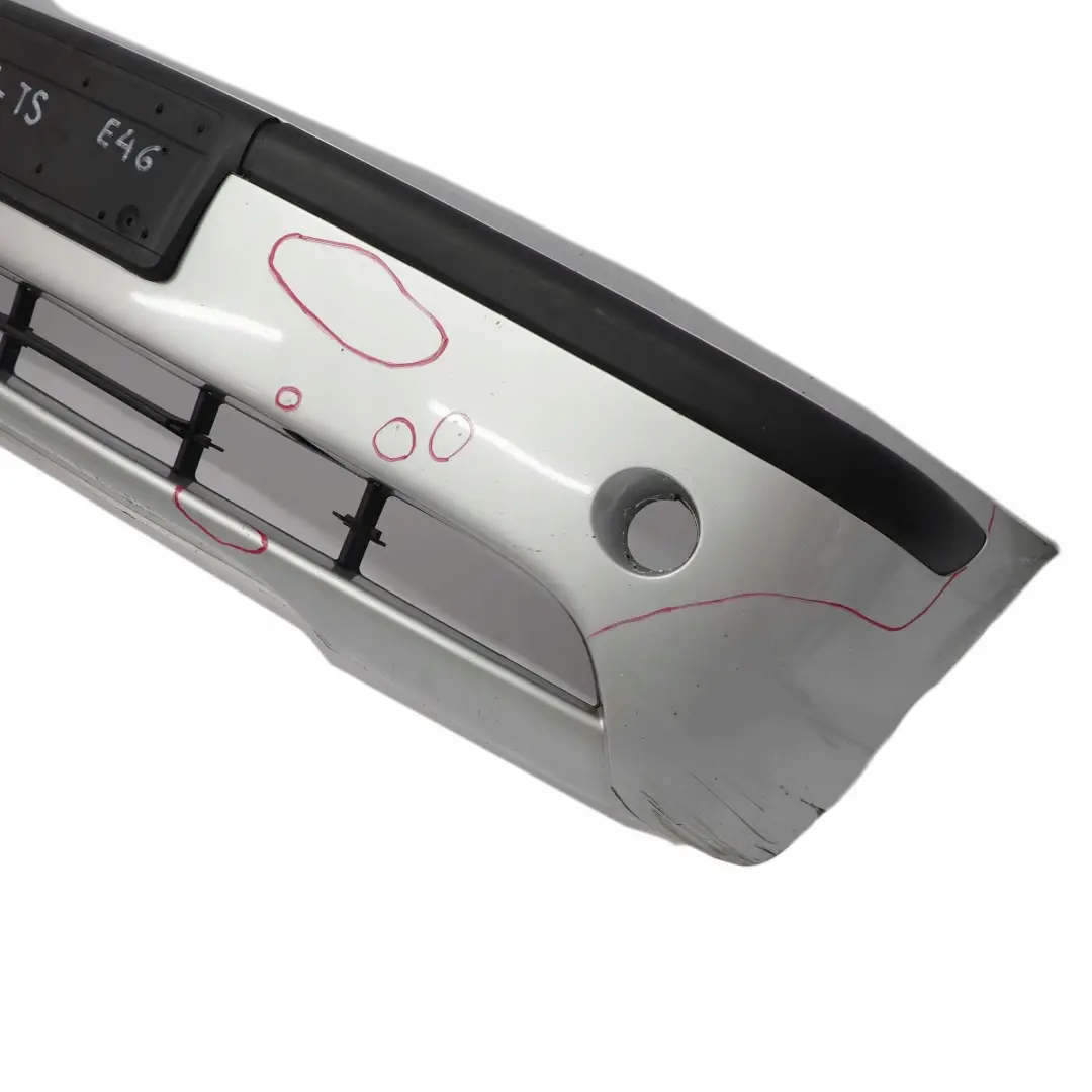 Front Bumper Trim Panel Titansilber Silver - 354 to BMW 3 E46 Saloon Touring with Part number 0030351 BMW 3 E46 Saloon Touring Front Bumper Trim Panel Titansilber Silver - 354 - SKU 0030351-TS - Part number 0030351