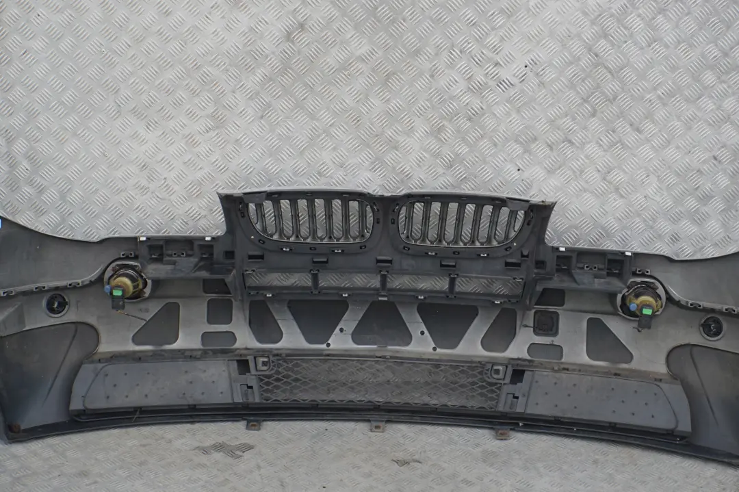 BMW X3 Series E83 Complete Front Bumper PDC Titansilber Titan Silver Metallic - SKU 0302439-TS - Part number 0302439