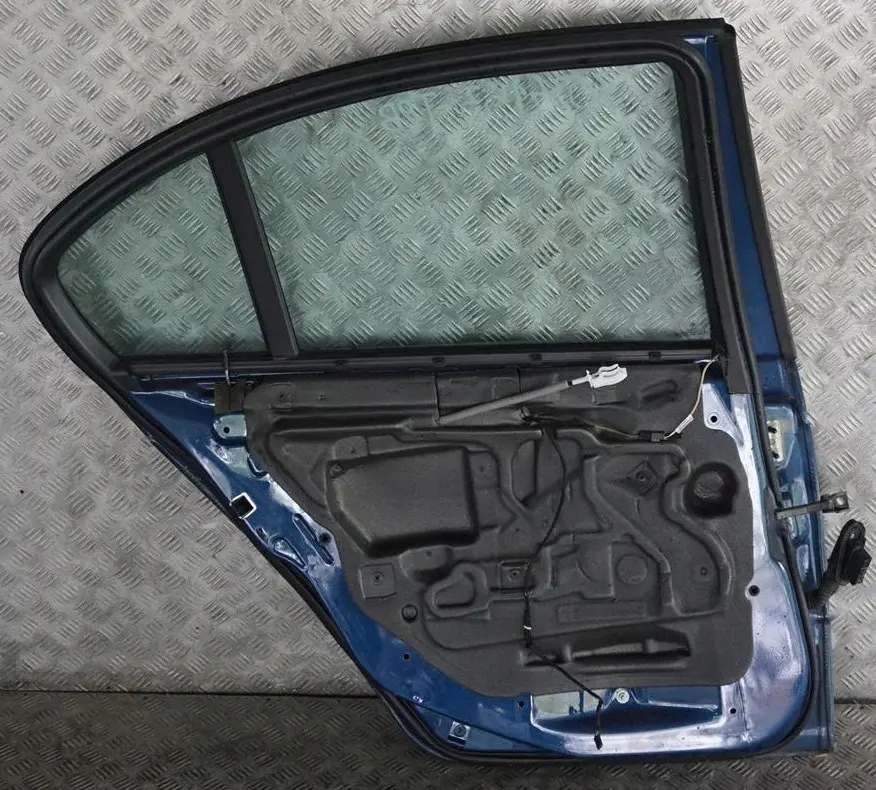 BMW 3 Series E46 Door Rear Left N/S Topasblau Topaz Blue Metallic - 364 - SKU 7034153-TPB - Part number 7034153