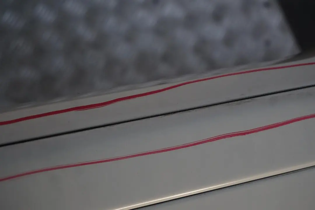 Bumper Trim Panel Alpinweiss Alpine White - 300 to BMW 7 Series E65 E66 Rear with Part number 0136743 BMW 7 Series E65 E66 Rear Bumper Trim Panel Alpinweiss Alpine White - 300 - SKU 0136743-AW - Part number 0136743