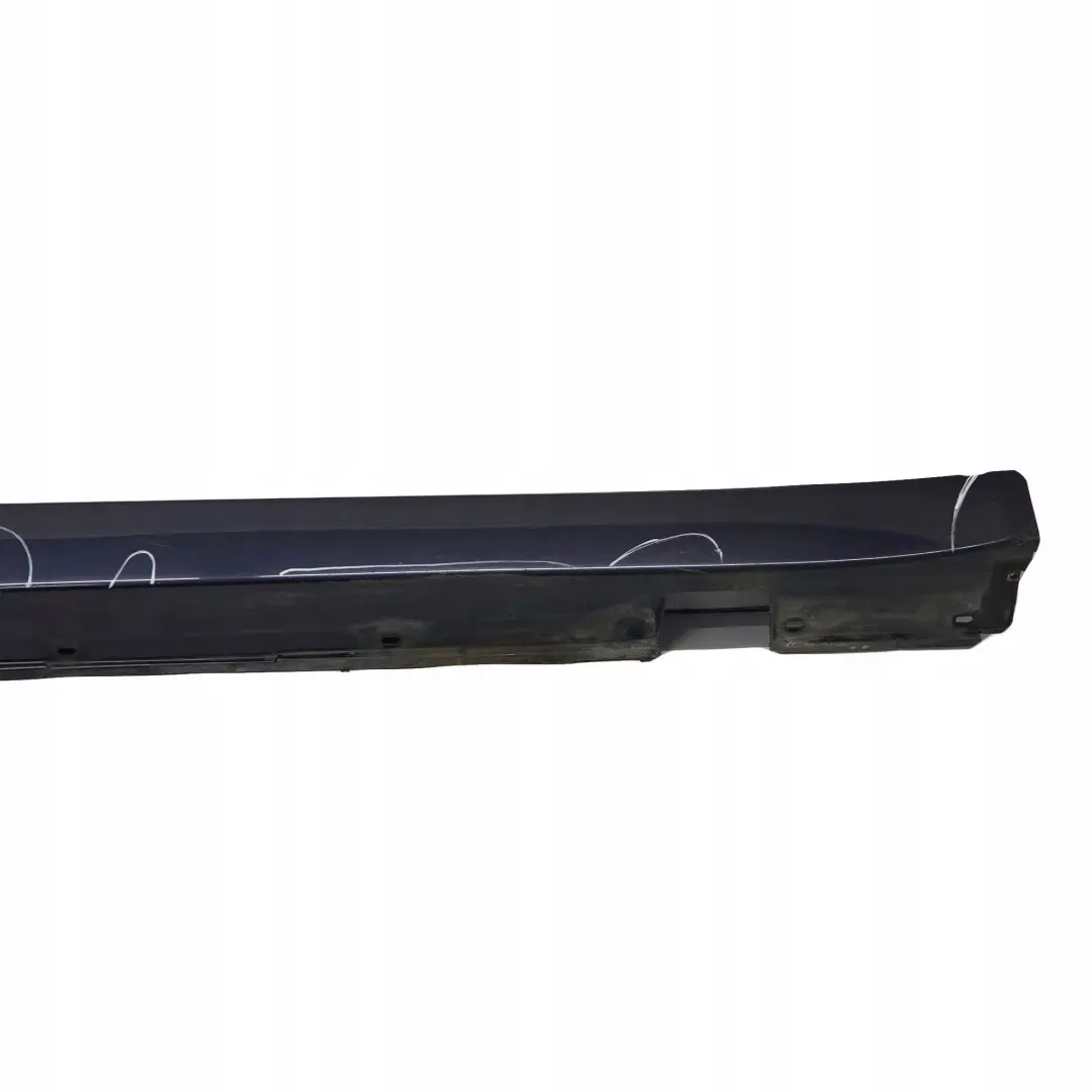 BMW 5 E60 E61 LCI 2 Door Sill Cover Side Skirt Right O/S Monacoblau Blue - A35 - SKU 0422465-MB2 - Part number 0422465