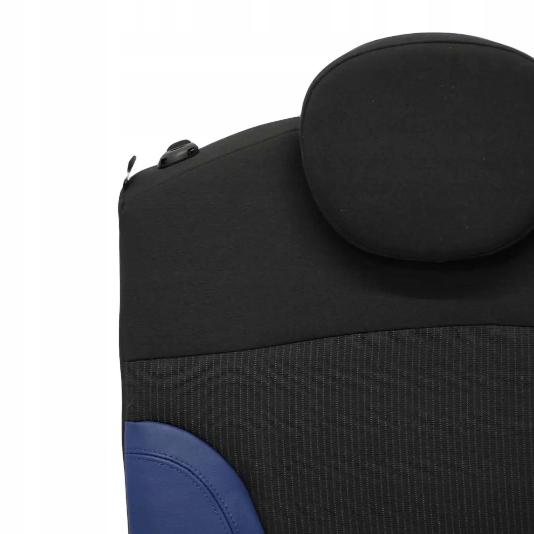 Siege Arriere Gauche Dossier Tissu/Cuir Bleu Mini Cooper One R55 Clubman - SKU 2756741 - Numéro de pièce 2756741