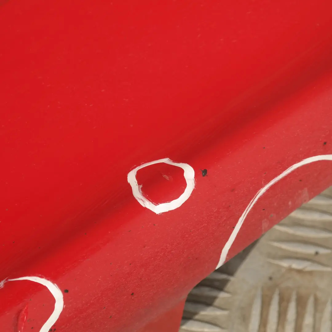 BMW E87 Listello Portiera Apertura Gonna Destra Rosso Giappone Rosso - SKU 0032948-JR6 - Numero di parte 32948