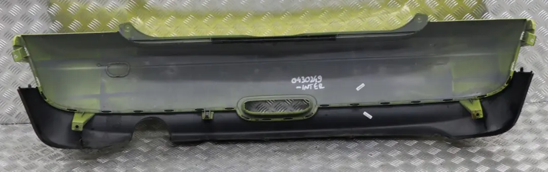 Complete Rear Bumper Interchange Yellow - A95 to BMW Mini Cooper One R56 R57 with Part number 0430249 BMW Mini Cooper One R56 R57 Complete Rear Bumper Interchange Yellow - A95 - SKU 0430249-INTER - Part number 0430249