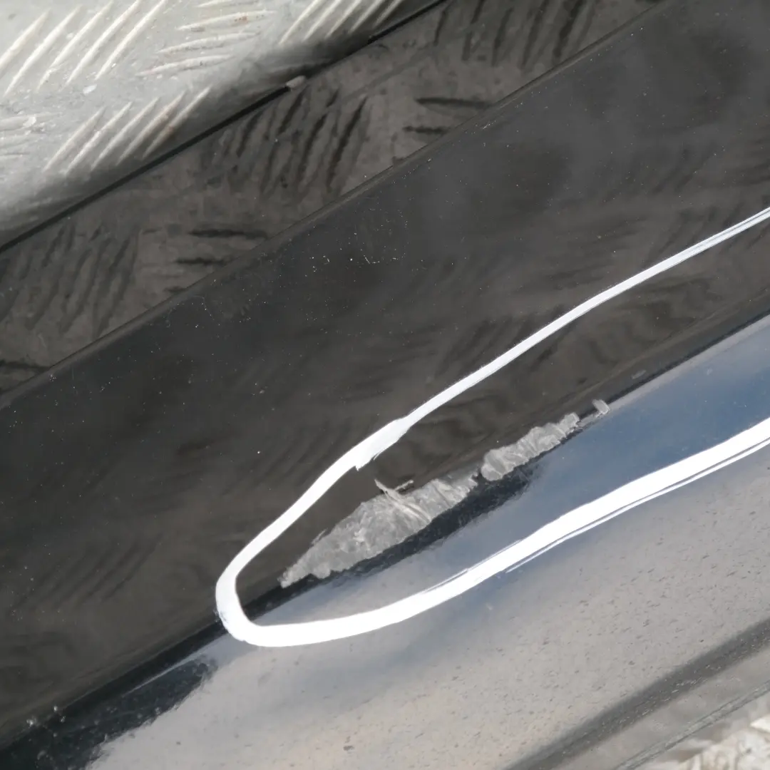 BMW 13 E87 LCI E87N Sill Strip Side Skirt Derecha Schwarz II Negro 2 - SKU 0036144-SCH13 - Número de pieza 36144