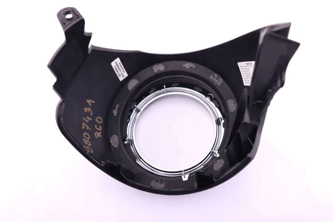 Cache sortie d'air tableau de bord gauche - Chrome pour Mini Countryman R60 - à propos du numéro de pièce 9807431 Mini Countryman R60 - Cache sortie d'air tableau de bord gauche - Chrome - SKU 9807431 - Numéro de pièce 9807431