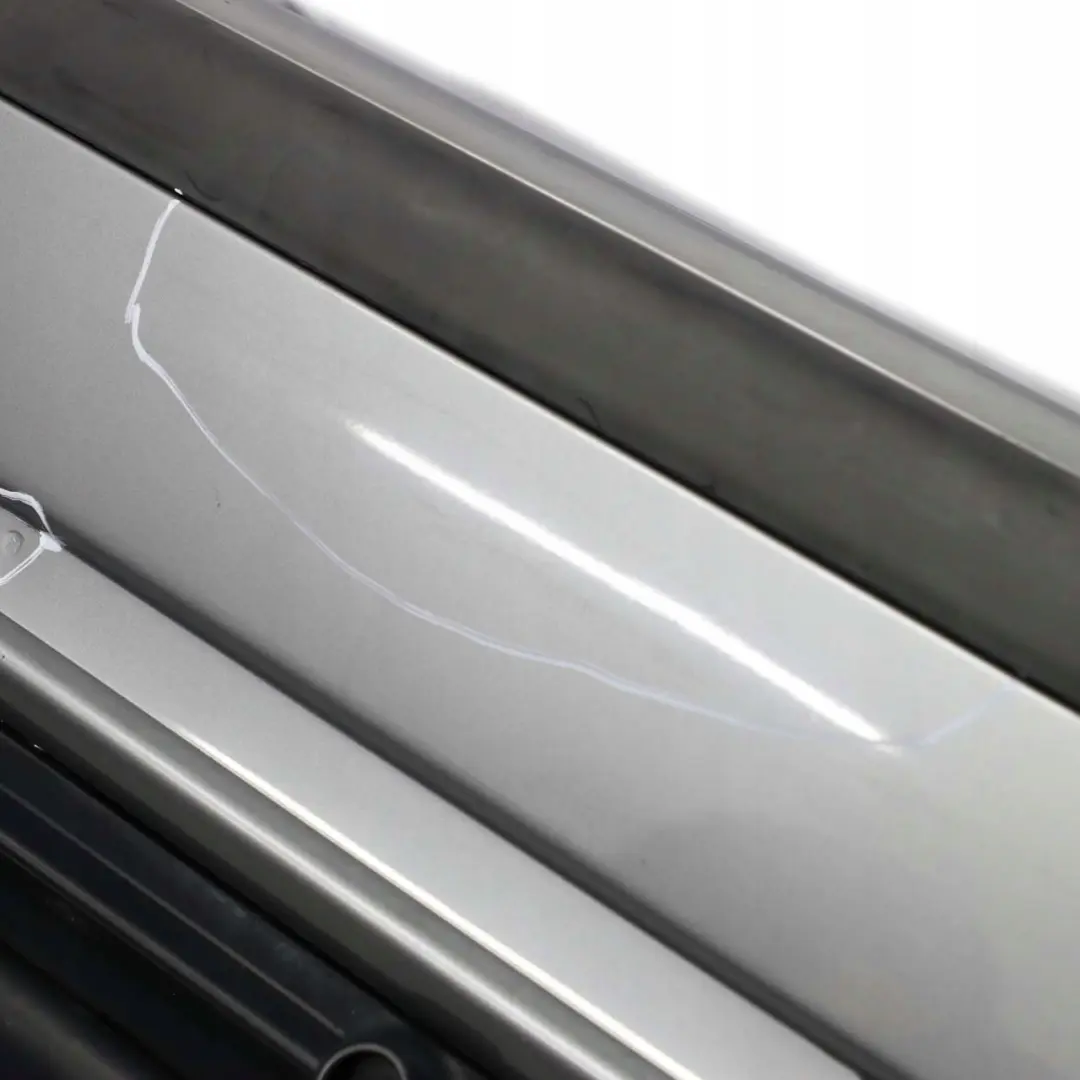 BMW 3 E46 Saloon M Sport Rear Bumper Trim Panel Silbergrau Grey Metallic - A08 - SKU 0002105-SBG - Part number 0002105