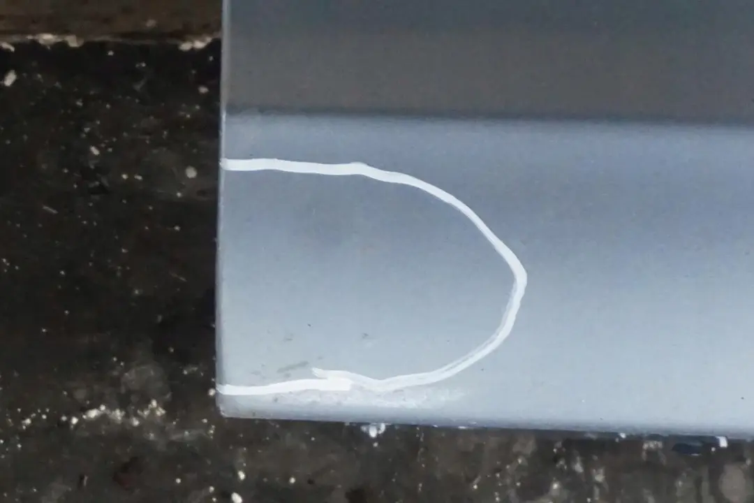 BMW 3 Series E90 E91 LCI 1 Sill Strip Side Skirt left N/S Bluewater Blue Water - SKU 0037059-WB1 - Part number 0037059