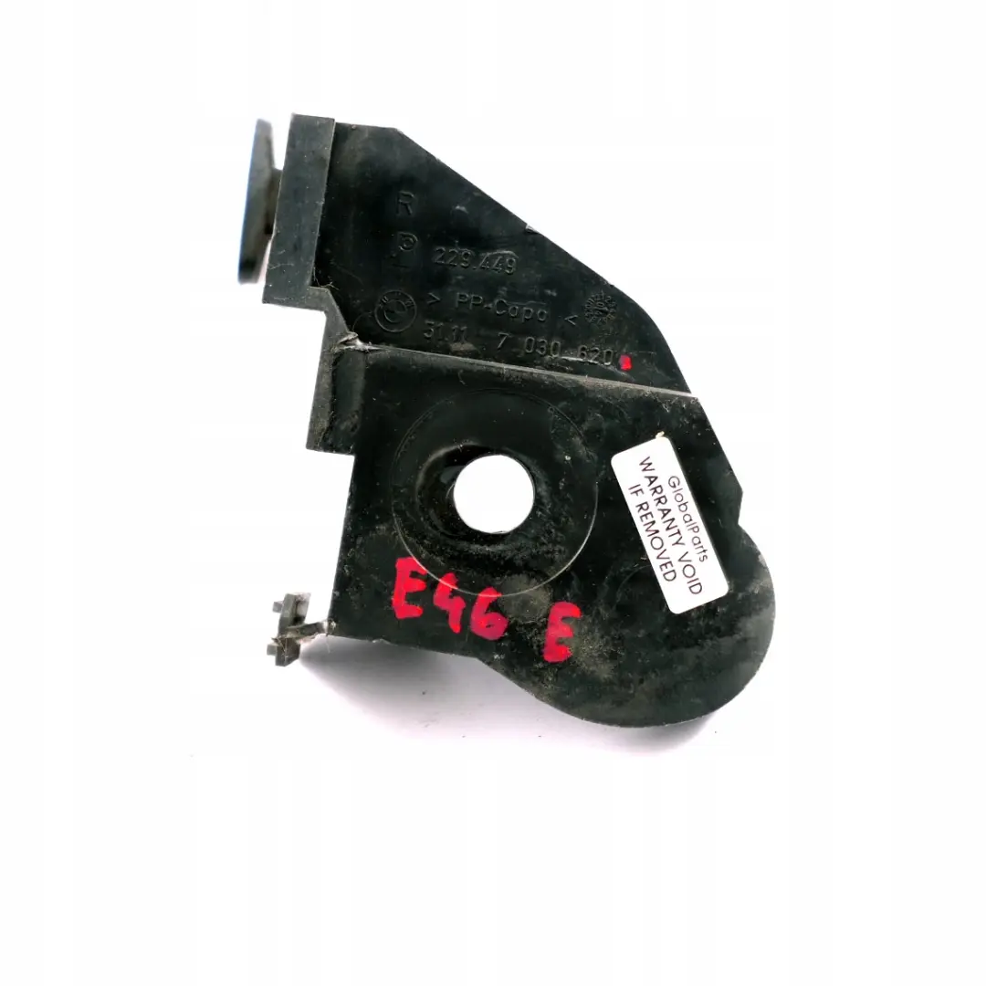Front Right O/S Wing Panel Fender Support Bracket to BMW E46 Saloon Touring with Part number 7030620 BMW E46 Saloon Touring Front Right O/S Wing Panel Fender Support Bracket - SKU 7030620 - Part number 7030620