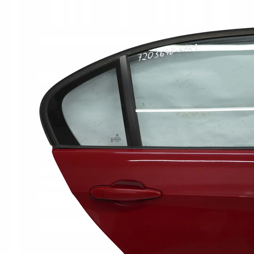 BMW E90 E90N LCI Berline Porte Arriere Droite Rouge Carmin Karmesin Rouge - A61 - SKU 7203648-KAR1 - Numéro de pièce 7203648