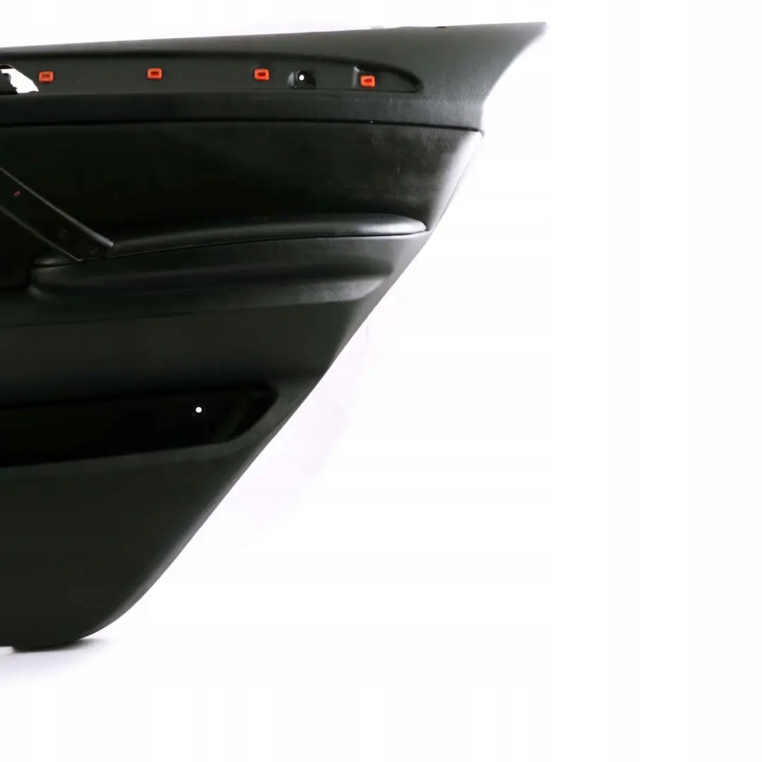 BMW X5 E53 Black Leather Rear Right O/S Door Card Trim Panel Interior - SKU 8408664 - Part number 8408664
