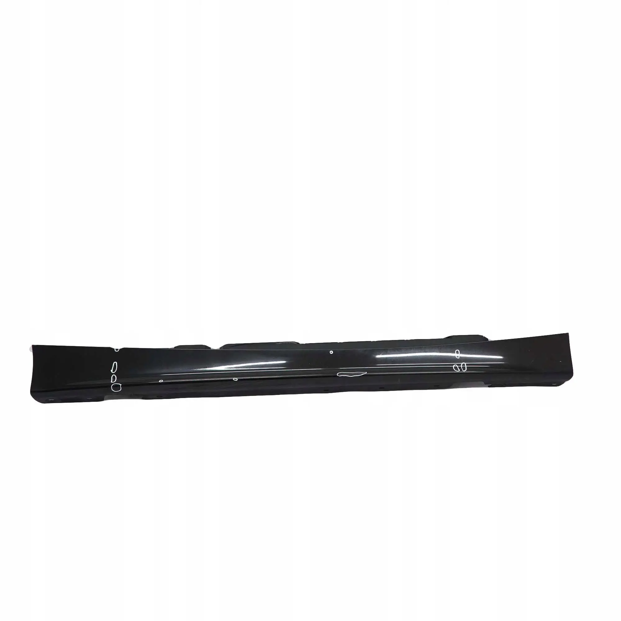 BMW E87 3 Sill Strip Faldon Lateral Derecho Negro Zafiro Metalizado - 475