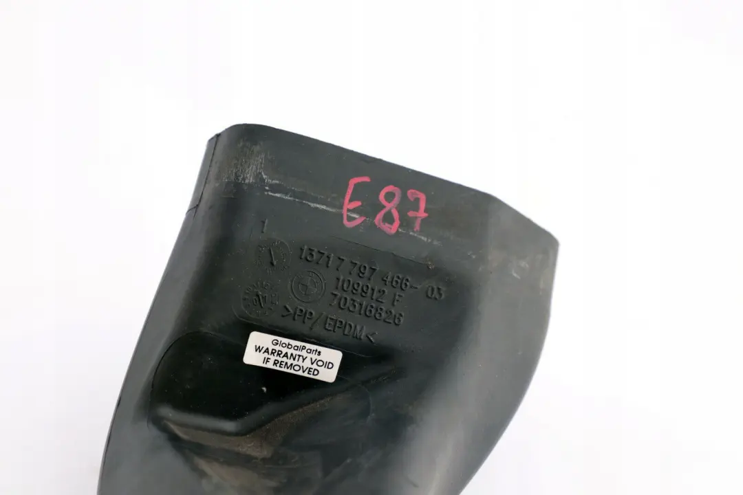 N47 Filtro De Aire Caja Conducto Tubo para BMW E81 E82 E87 LCI Diesel con número de pieza 7797466 BMW E81 E82 E87 LCI Diesel N47 Filtro De Aire Caja Conducto Tubo - SKU 7797466 - Número de pieza 7797466
