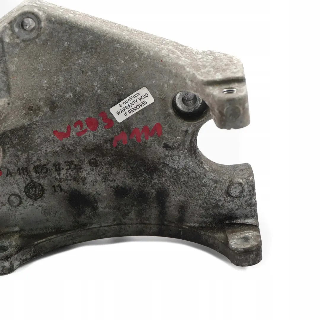 M111 C 180 Motor Alternador Soporte para Mercedes W203 con número de pieza A1111551135 Mercedes W203 M111 C 180 Motor Alternador Soporte - SKU A1111551135 - Número de pieza A1111551135