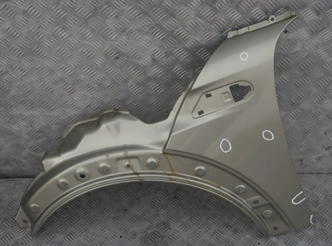 Side Panel Front Left Wing N/S Sparkling Silver to BMW MINI Cooper 6 R55 R56 R57 with Part number 2754725 BMW MINI Cooper 6 R55 R56 R57 Side Panel Front Left Wing N/S Sparkling Silver - SKU 2754725-SS6 - Part number 2754725