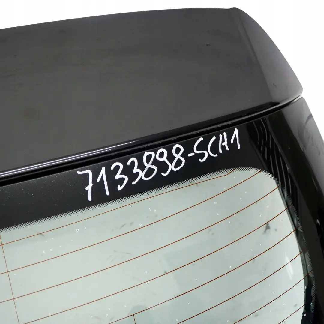  Genuine BMW 1 SERIES 1 E81 E87 E87N Trunk Lid Tailgate Boot Lid Black Schwarz 2 - SKU 7133898-SCH1 - Part number 7133898