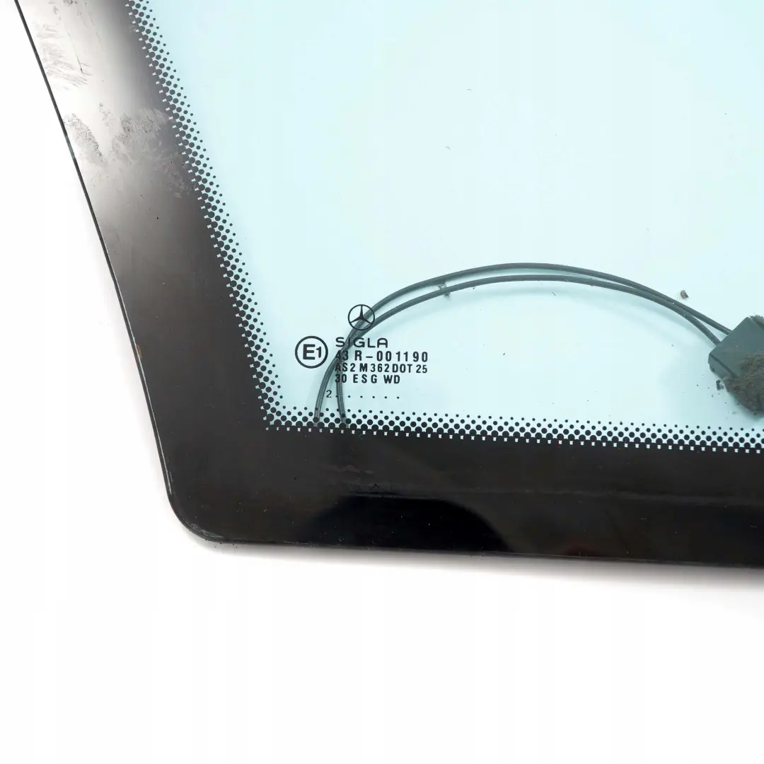  Mercedes-Benz E-Class W210 Estate S210 Rear Left N/S Side Window Glass Blue AS2 - SKU A2106700512 - Part number A2106700512