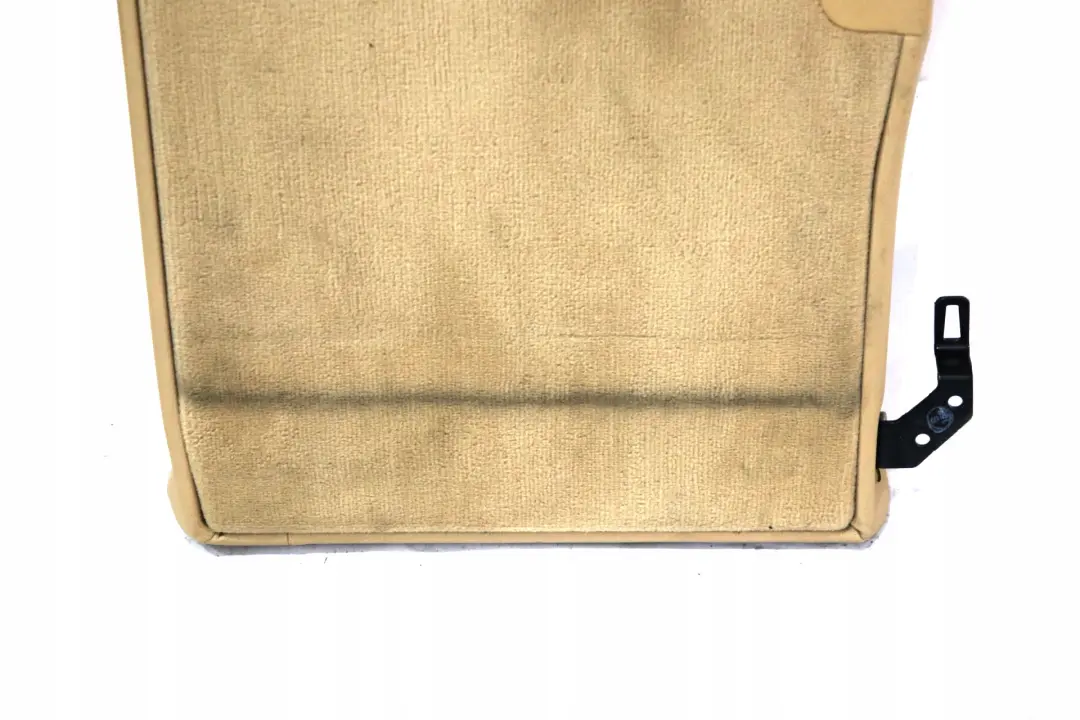 Right O/S Seat Back Cover Backrest Beige Leather to BMW 5 Series E61 Touring Rear with Part number 7125232 BMW 5 Series E61 Touring Rear Right O/S Seat Back Cover Backrest Beige Leather - SKU 7125232 - Part number 7125232