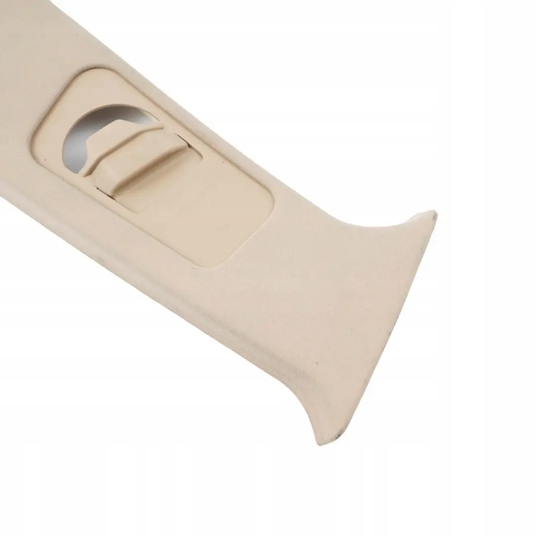 B-Column Upper Right O/S Trim Beige 8217244 to BMW 3 E46 Saloon Touring Cover with Part number 8266948 BMW 3 E46 Saloon Touring Cover B-Column Upper Right O/S Trim Beige 8217244 - SKU 8266948 - Part number 8266948