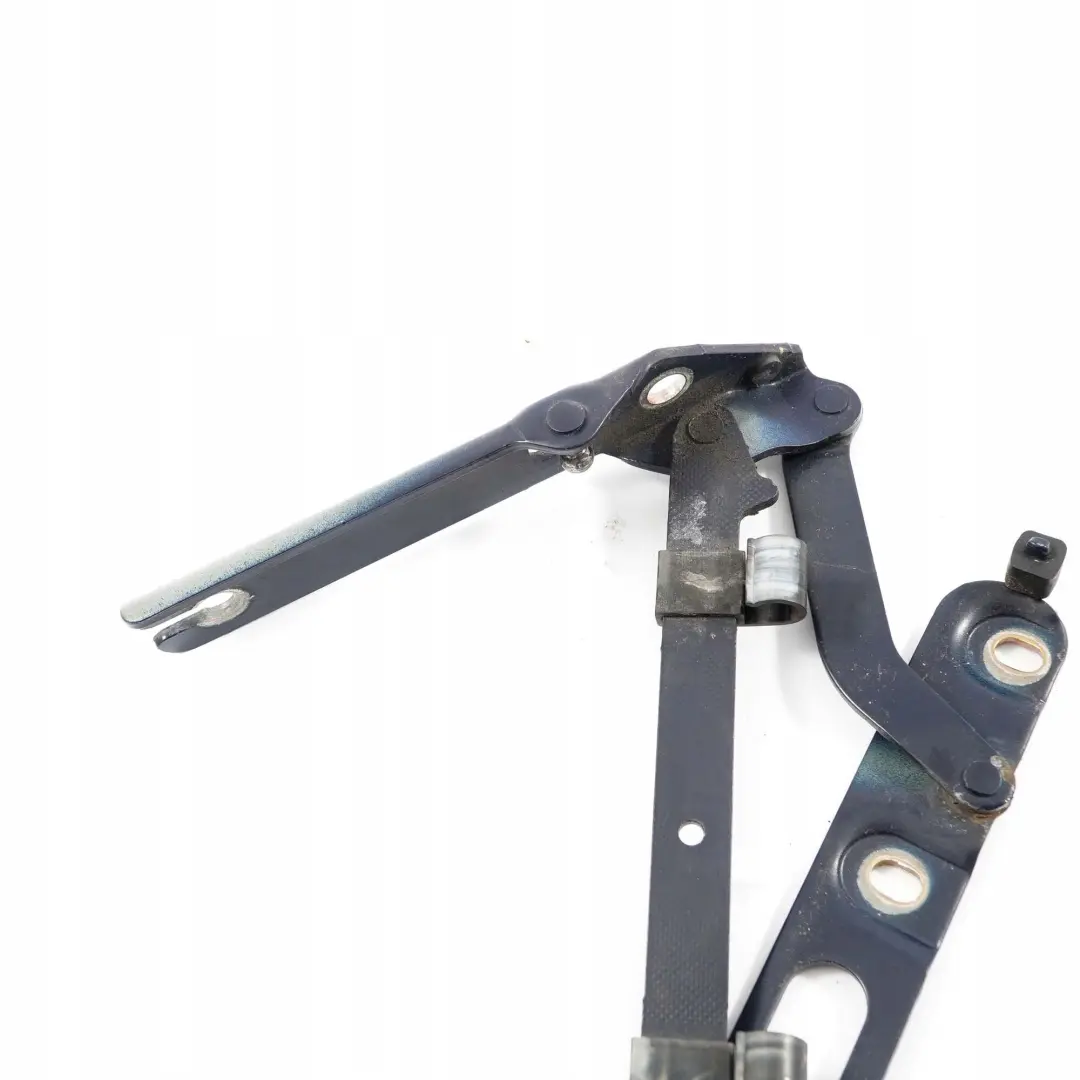 Left N/S Trunk Lid Hinge Montreal Blue - 297 to BMW E36 Rear with Part number 8119163 BMW E36 Rear Left N/S Trunk Lid Hinge Montreal Blue - 297 - SKU 8119163-MRB - Part number 8119163