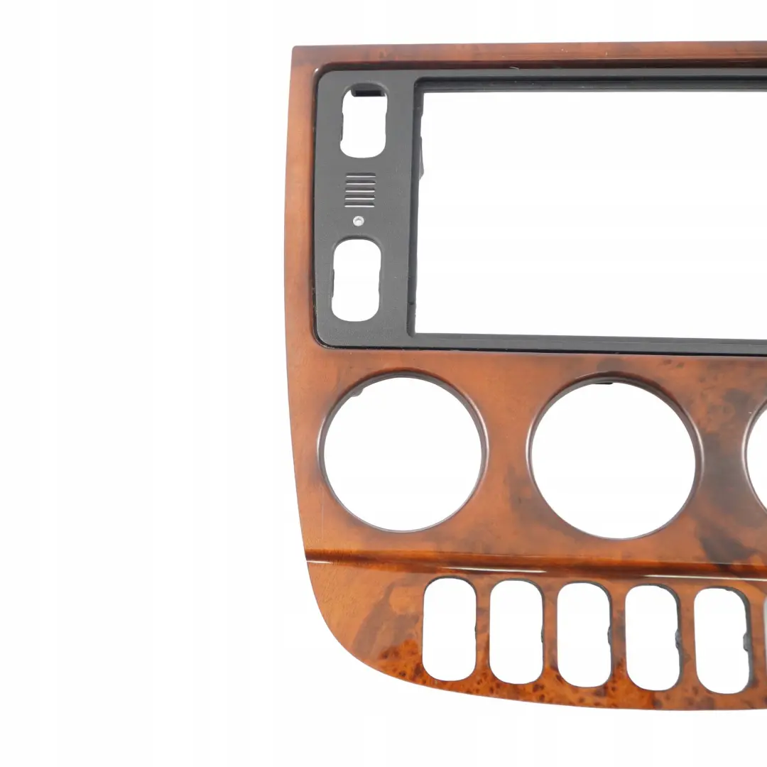 Mercedes-Benz M ML W163 Centre Console Dash Trim Frame Cover Wood to with Part number A1636808236 Mercedes-Benz M ML W163 Centre Console Dash Trim Frame Cover Wood - SKU A1636808236 - Part number A1636808236