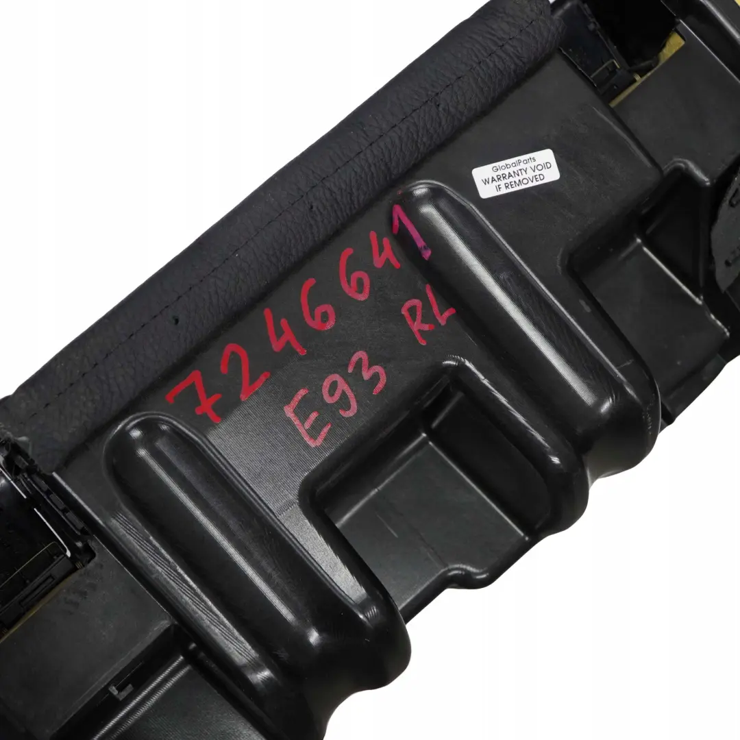 Housse de Siege Arriere Gauche Cuir Dakota, Noir pour BMW 3 E93 Cabriolet à propos du numéro de pièce 7246641 BMW 3 E93 Cabriolet Housse de Siege Arriere Gauche Cuir Dakota, Noir - SKU 7246641 - Numéro de pièce 7246641