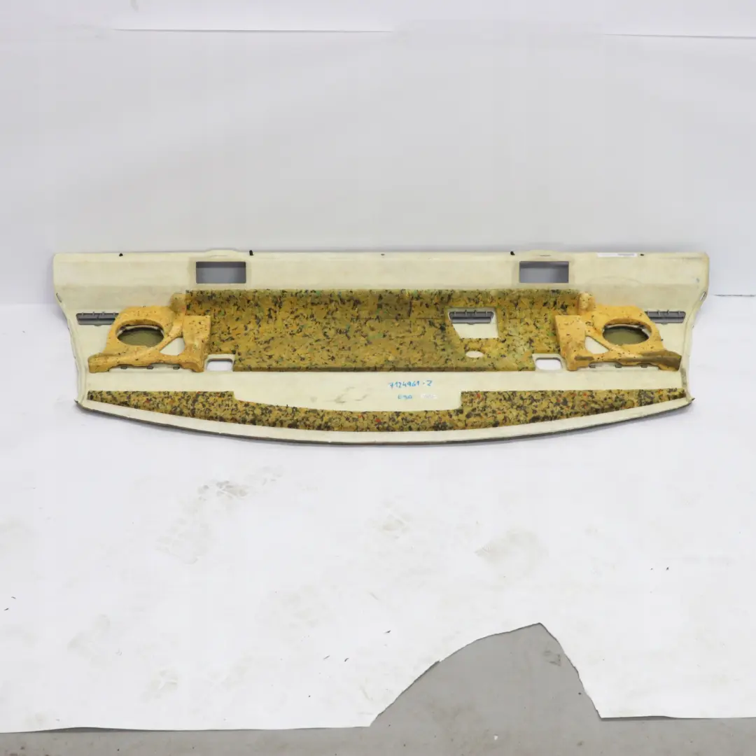 Reihe E90 Ablegeboden Hutablage Abdeckung Grau 5146 für BMW 3 mit Teilenummer 7124961 BMW 3 Reihe E90 Ablegeboden Hutablage Abdeckung Grau 5146 - SKU 7124961-2 - Teilenummer 7124961