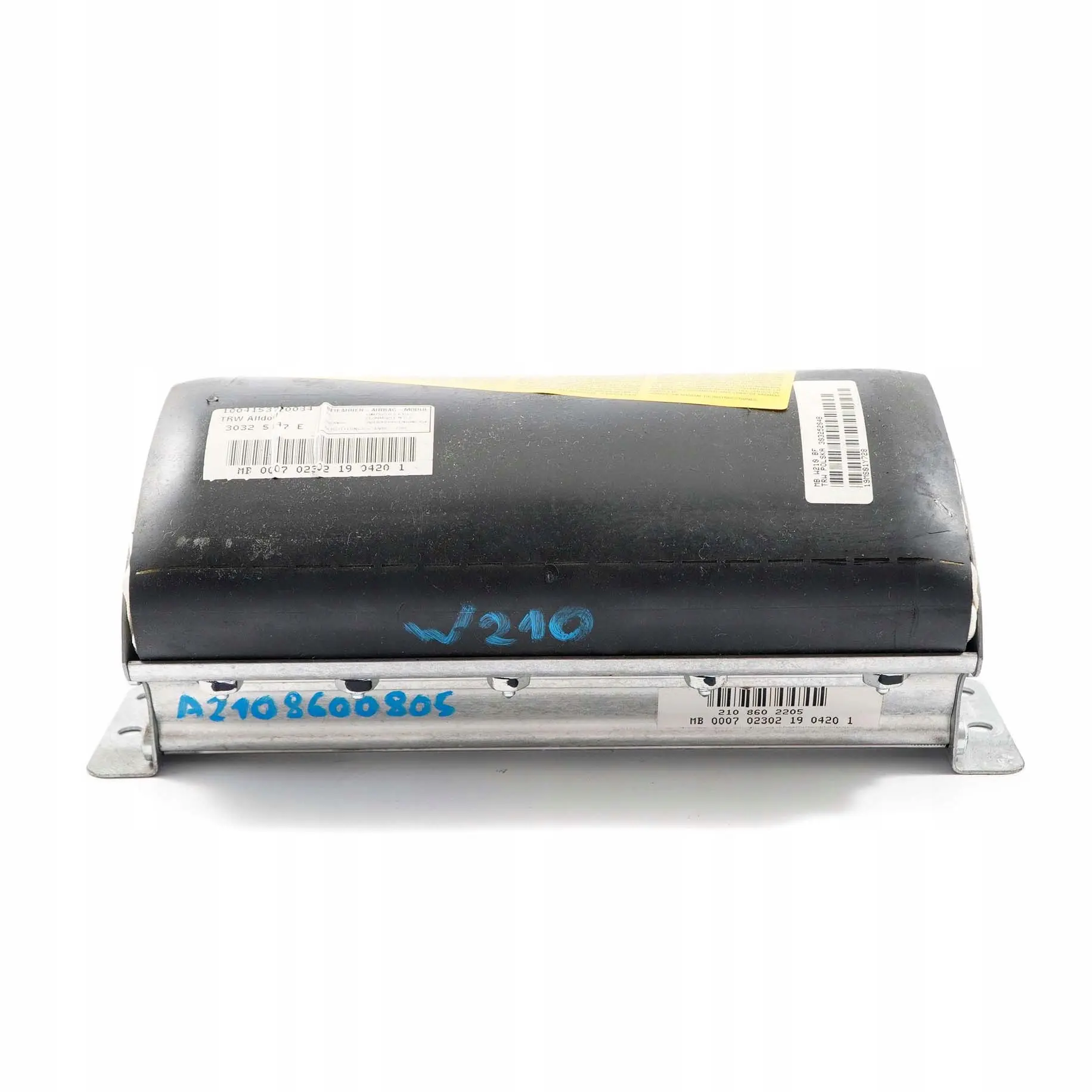 Mercedes W210 lato passeggero cruscotto anteriore Air Bag A2108602205